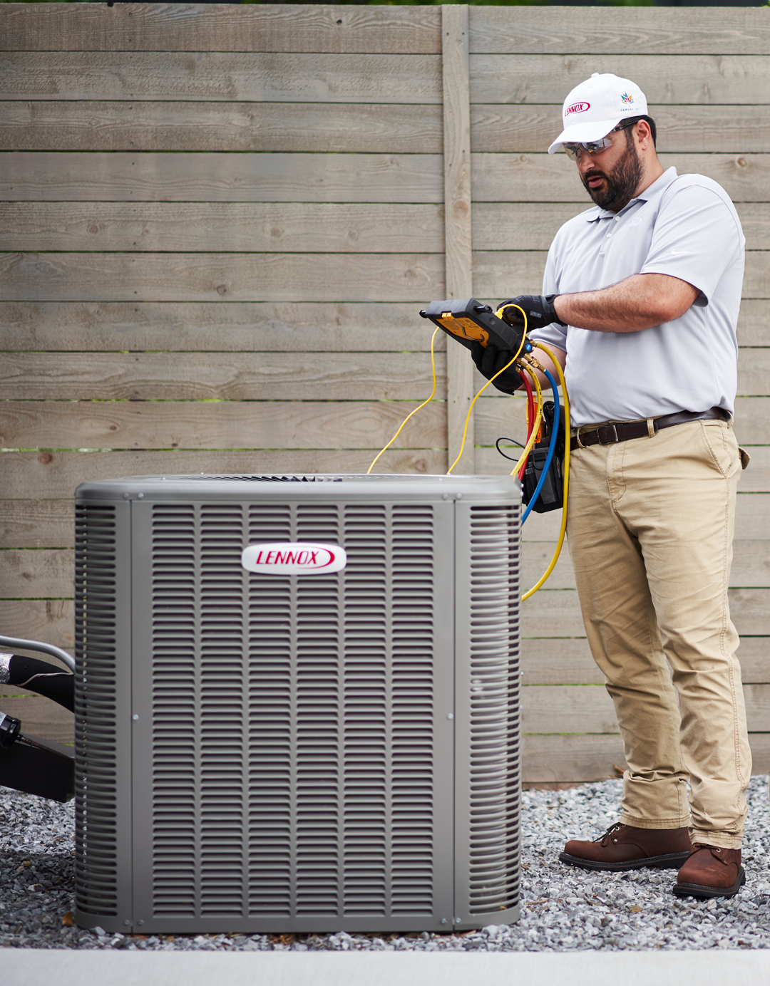 Air-Condfitioning-Installation Lennox Air Conditioning Condenser