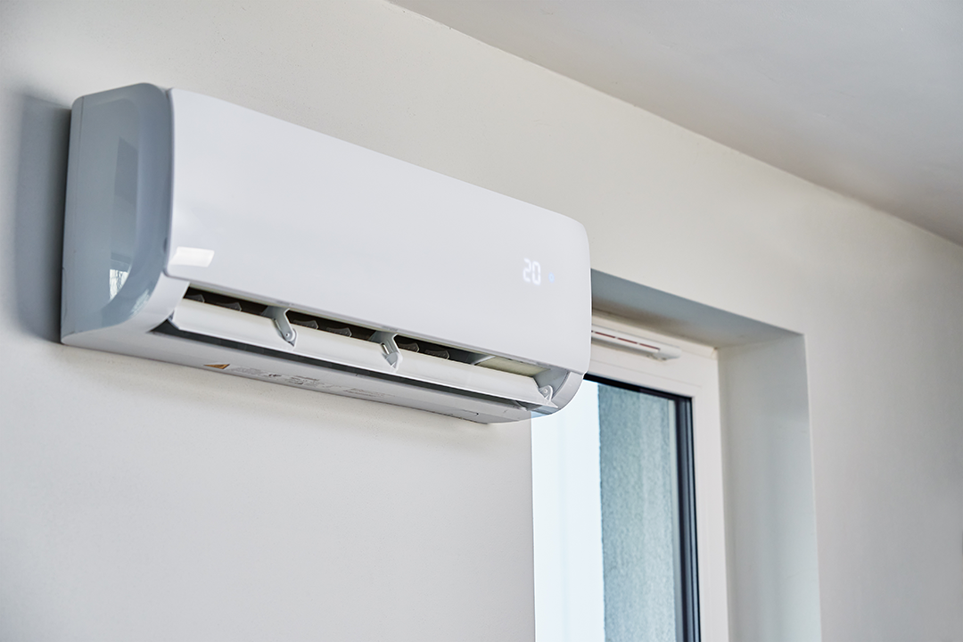 air-conditioner-hanging-on-the-wall-close-up-2025-03-28-09-51-50-utc Perfect Applications for Ductless Installation