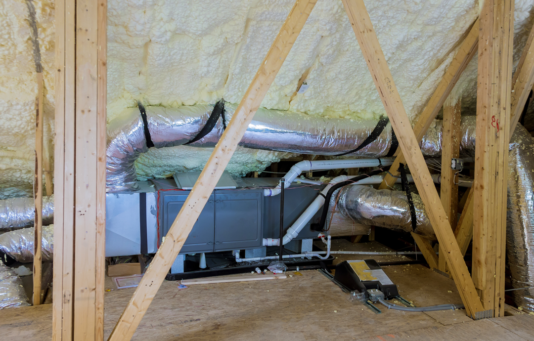air-conditioning-system-attached-to-attic-thermal-2025-03-27-06-12-26-utc HVAC Package System in Attic