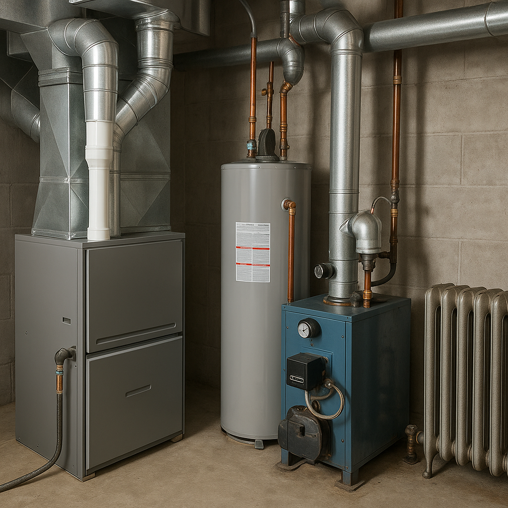 different heating systems different types of heating systems