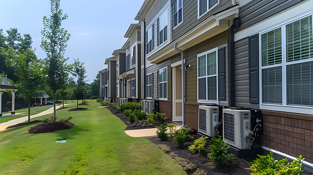 ductless-minisplit-hvac-apartment-complex-efficiency